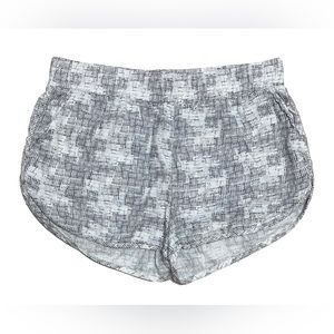 Rewash Snake Print Linen Blend Beach Shorts
